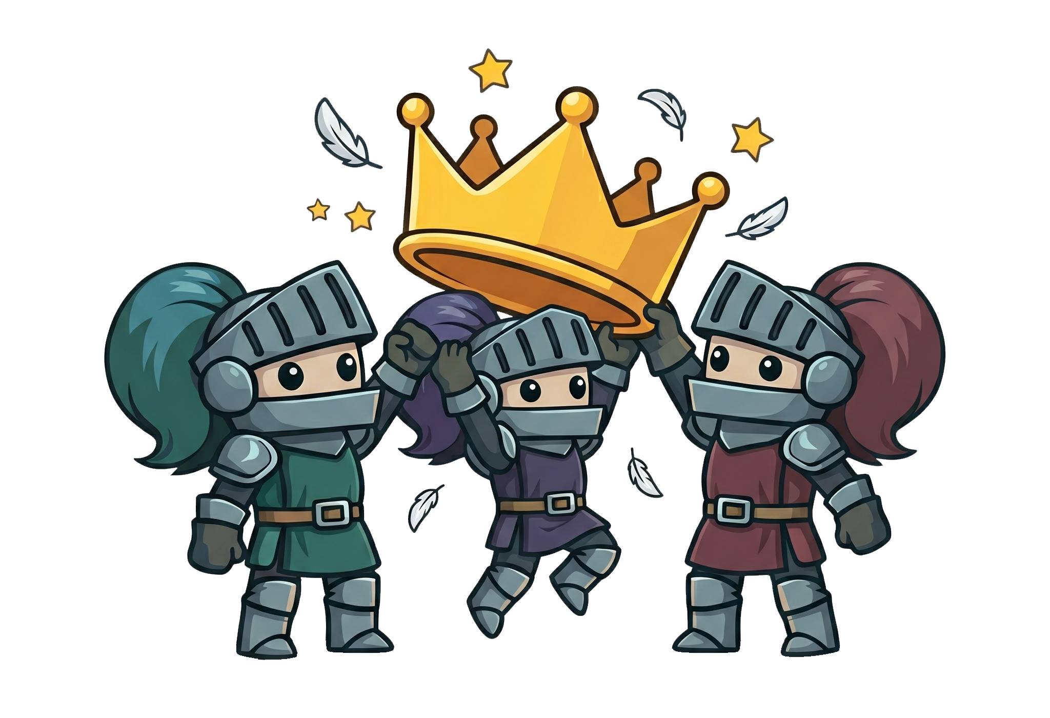 Three Kingdom Scramble knights ready for chaos